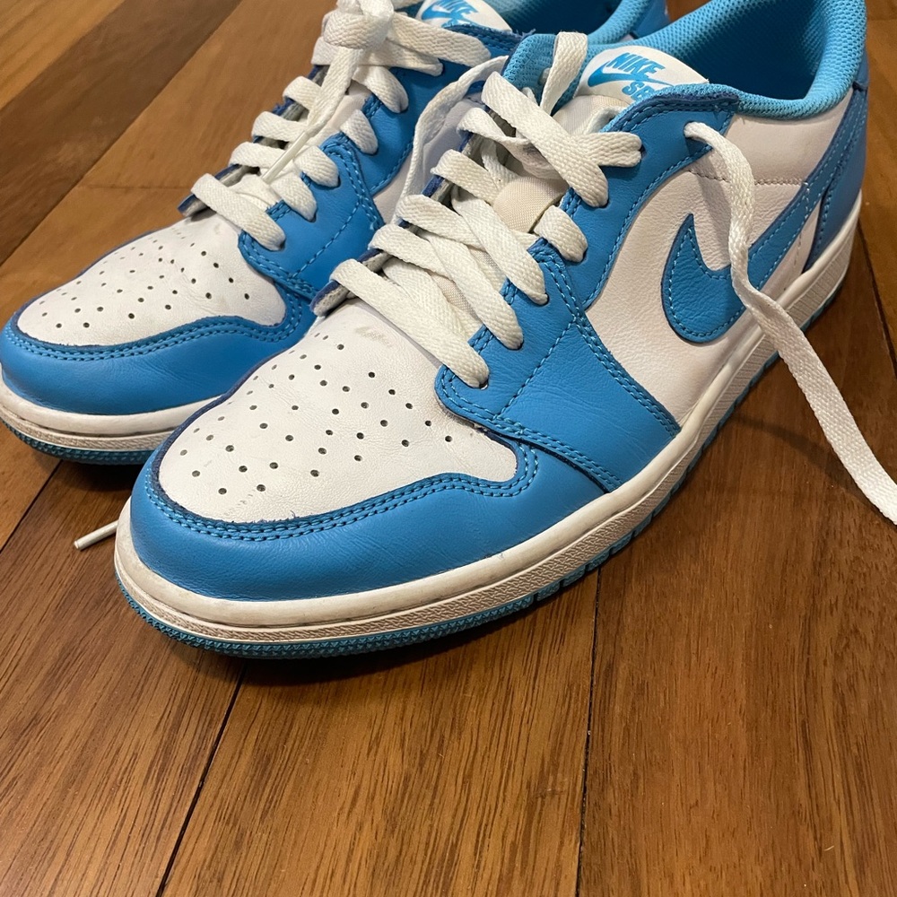 Jordan 1 SB collab UNC blue men’s 9 - Picture 6 of 12